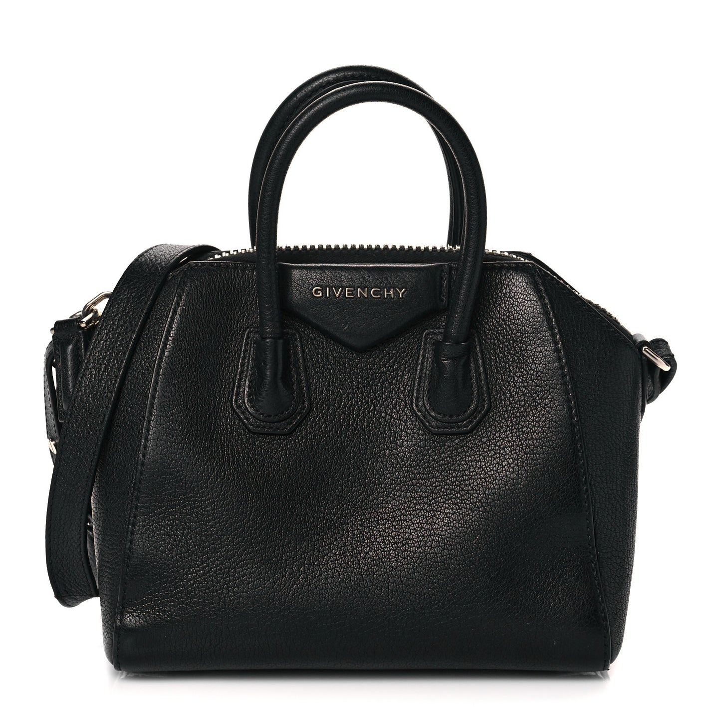 Sugar Goatskin Mini Antigona Black