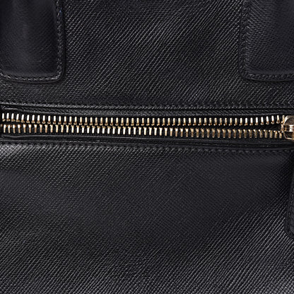 Prada Saffiano Cuir Open Promenade Tote Black 11 of 19