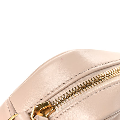 Saint Laurent Calfskin Matelasse Monogram Lou Camera Bag Washed Light Pink 11 of 13