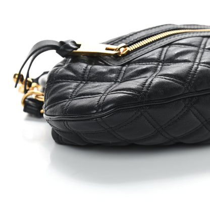 Marc Jacobs Calfskin Quilted Stam Black 8 of 9