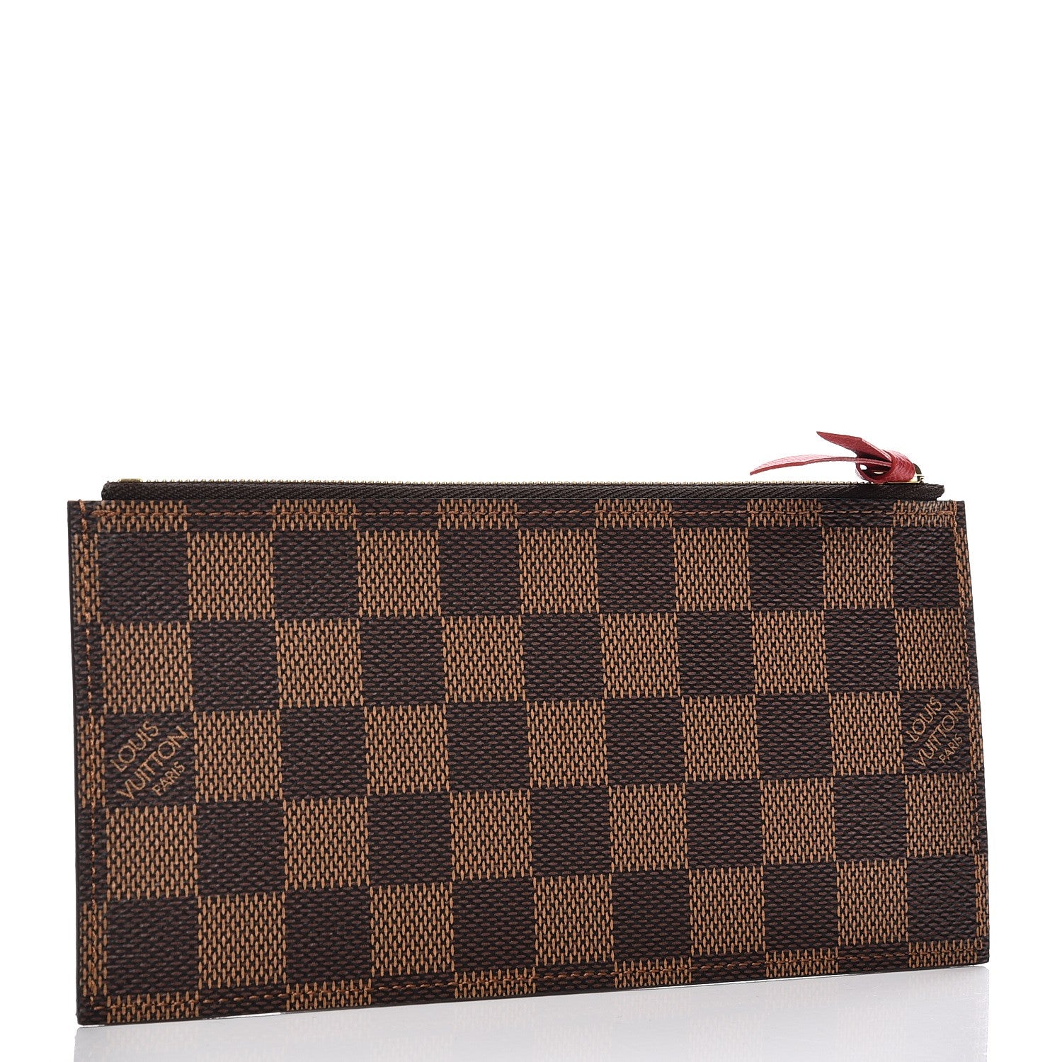 Louis Vuitton Damier Ebene Felicie Chain Wallet Zippered Insert 3 of 6