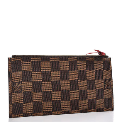 Louis Vuitton Damier Ebene Felicie Chain Wallet Zippered Insert 3 of 6