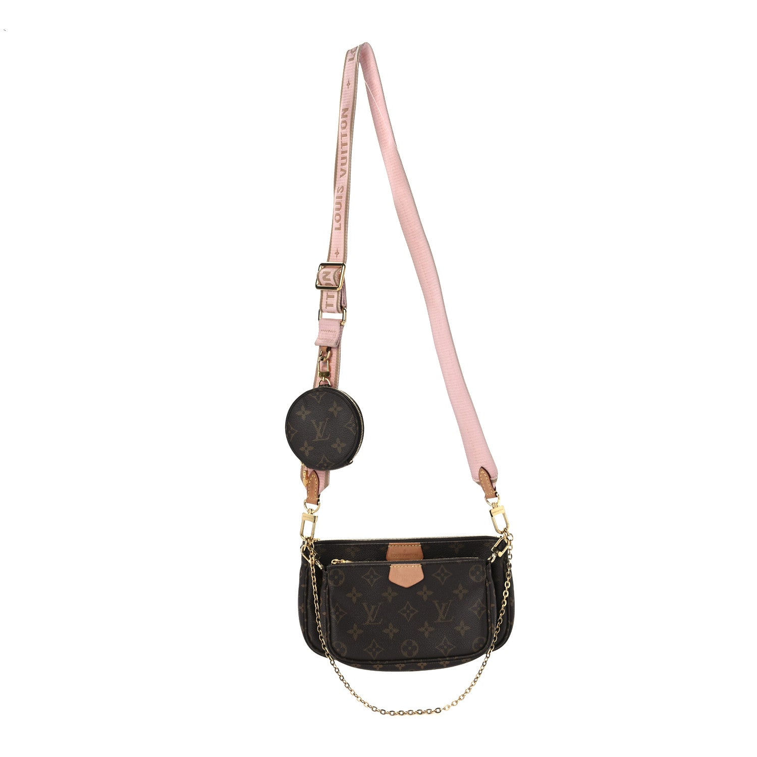 Louis Vuitton Monogram Multi Pochette Accessories Rose Clair 1 of 13