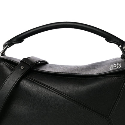 Loewe Calfskin Small Puzzle Bag Black 9 of 10