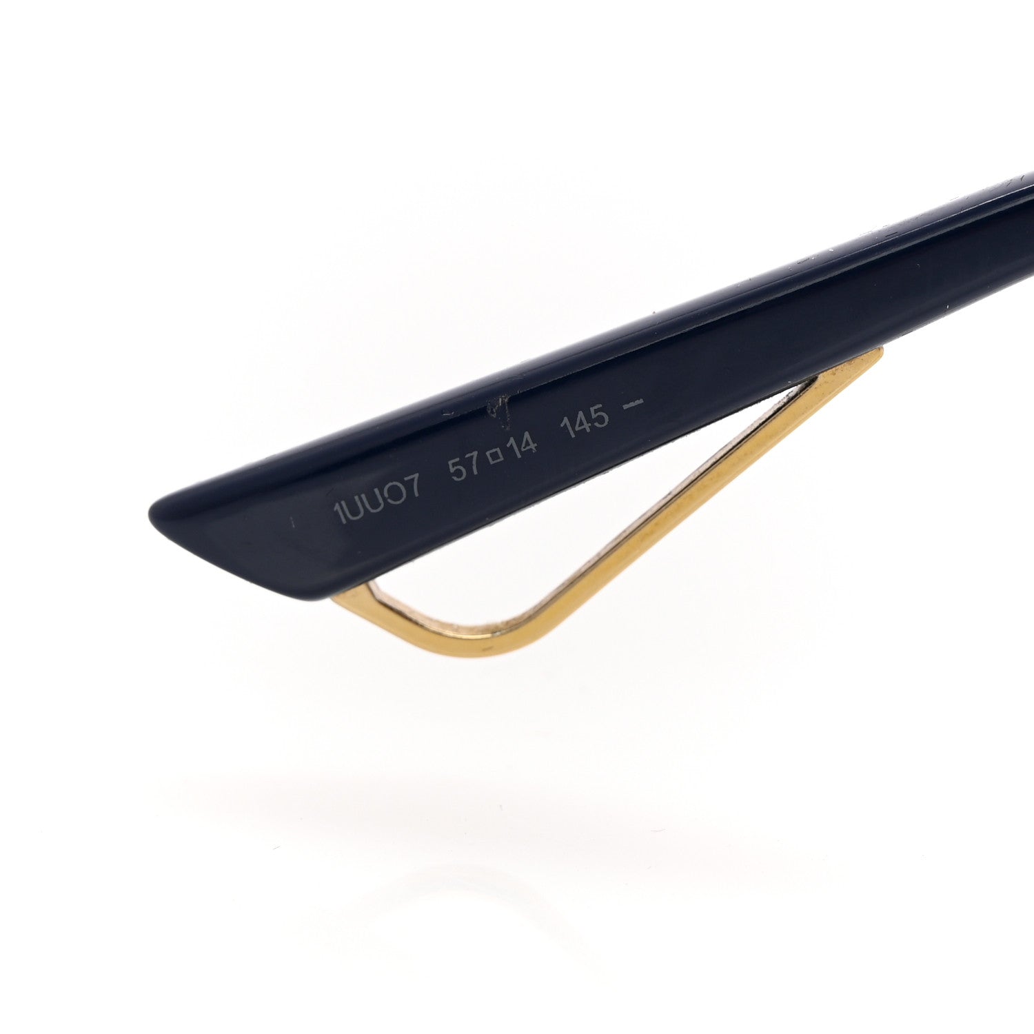 Christian Dior Technologic Sunglasses Gold Blue 5 of 10
