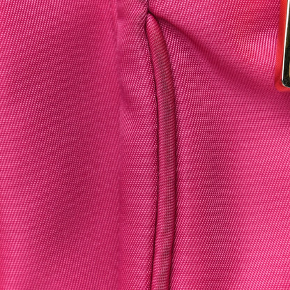 Prada Tessuto Nylon Patent Pocket Messenger Bag Fuxia 16 of 19