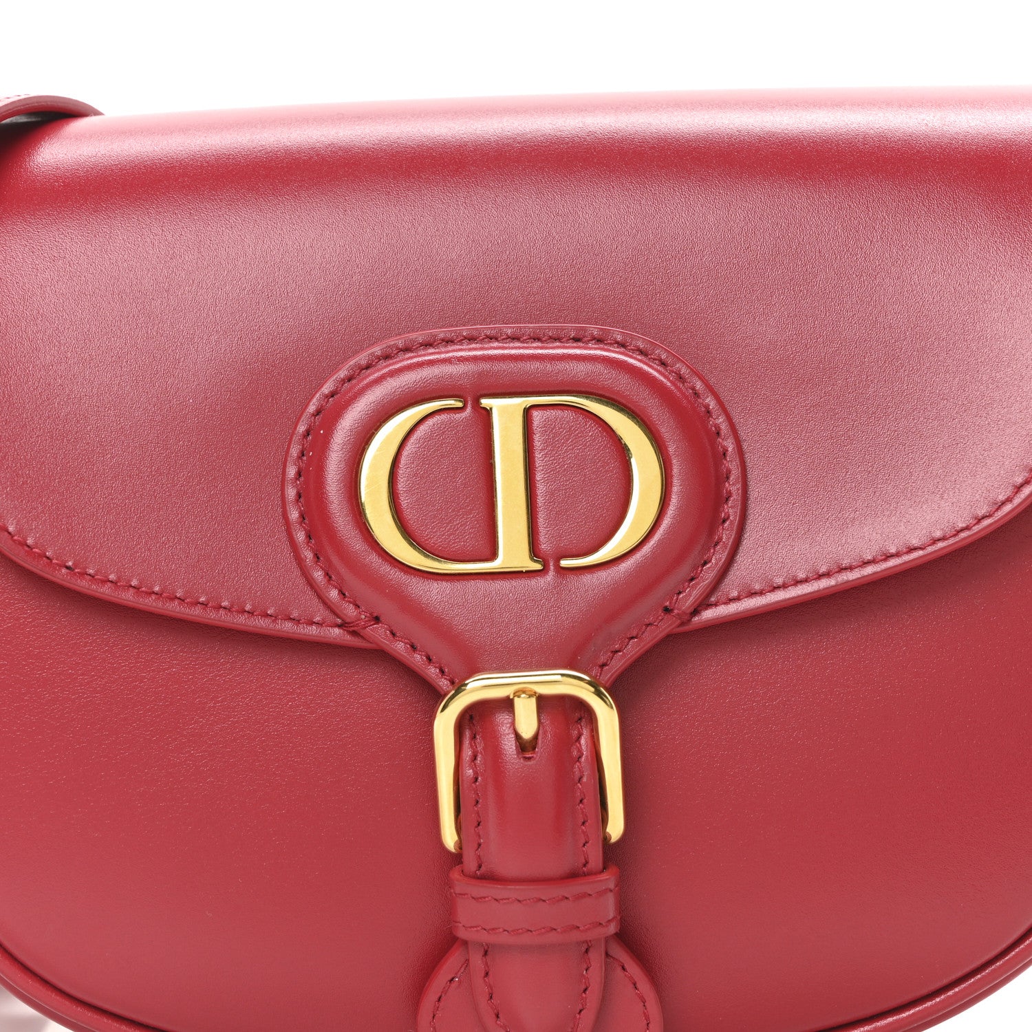 Christian Dior Box Calfskin Small Bobby Flap Red 6 of 8