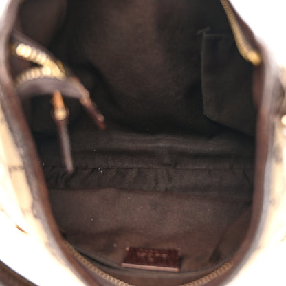 Gucci Monogram Medium Abbey D Ring Hobo Brown 5 of 16