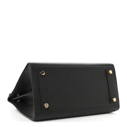 Hermes Epsom Birkin Sellier 25 Black 4 of 11