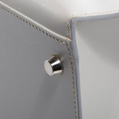 Hermes Box Kelly Sellier 35 Gris Pale 26 of 26