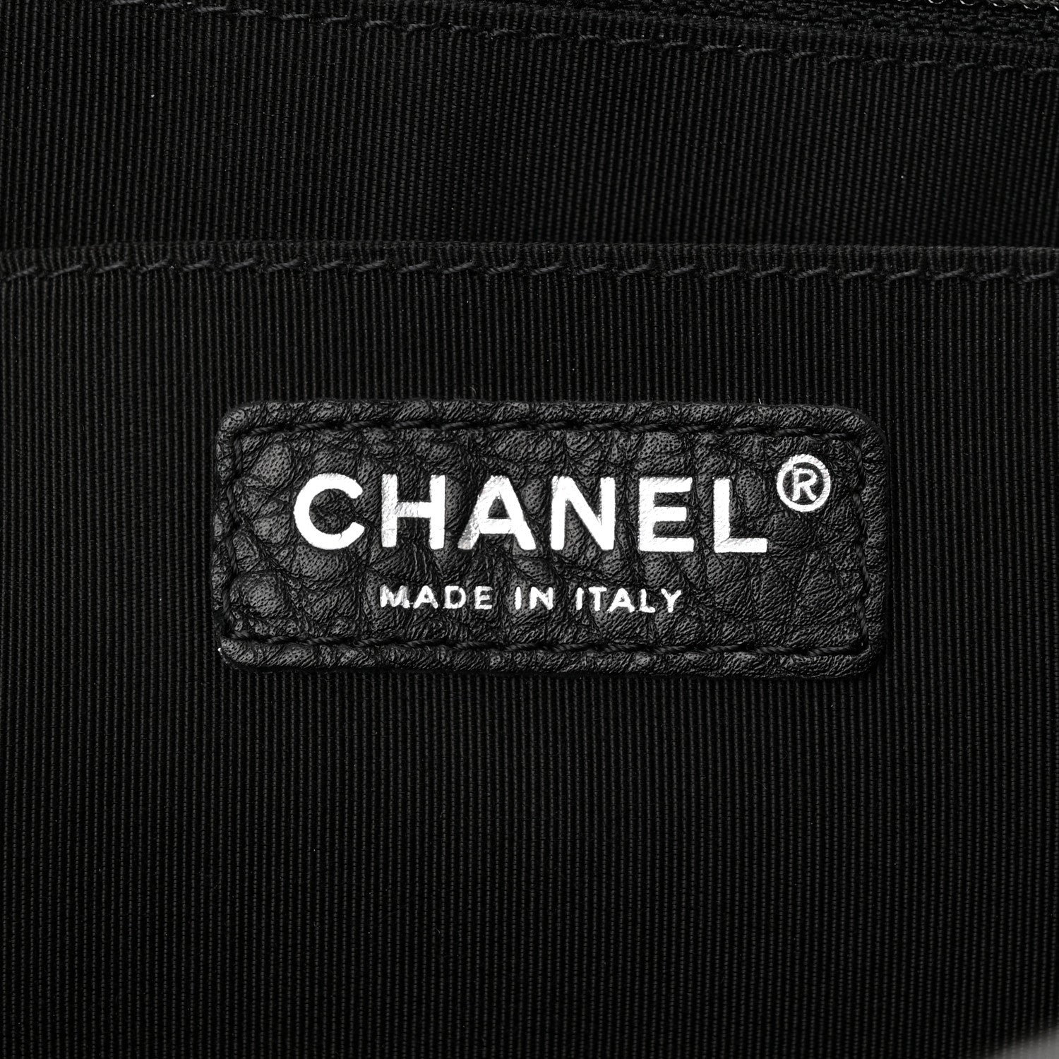 Chanel Grained Calfskin Quilted Small XXL Travel Flap Bag Black 6 of 10