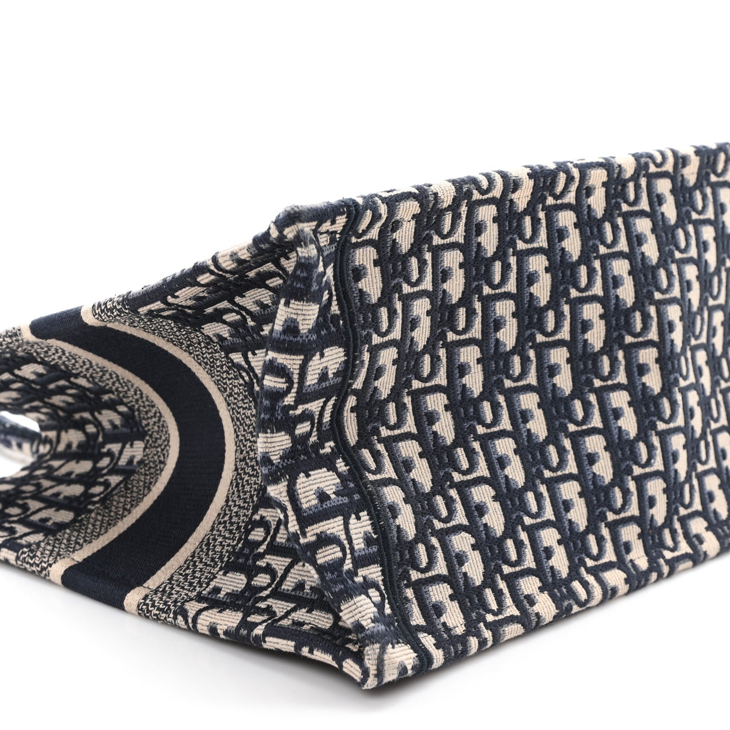 Christian Dior Oblique Medium Book Tote Blue Multicolor 9 of 11