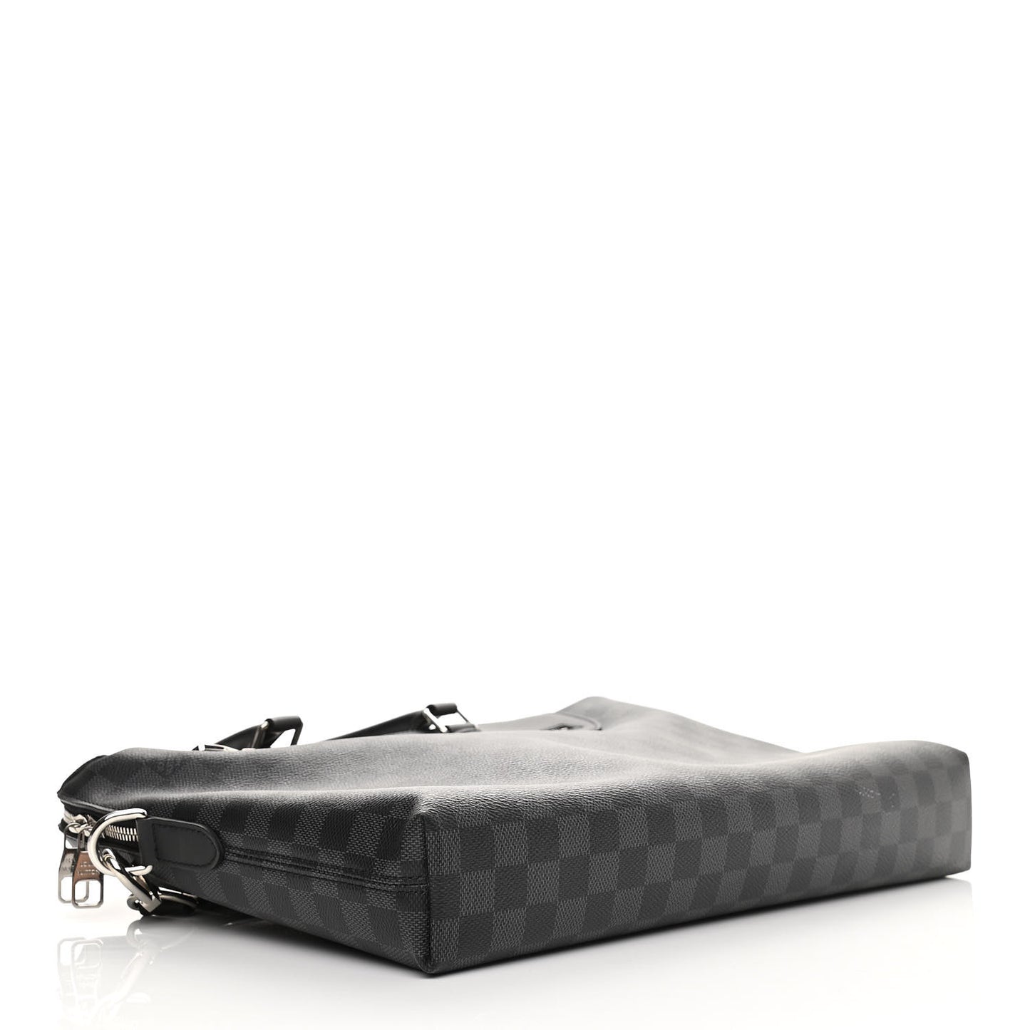 Damier Graphite Porte-Documents Jour