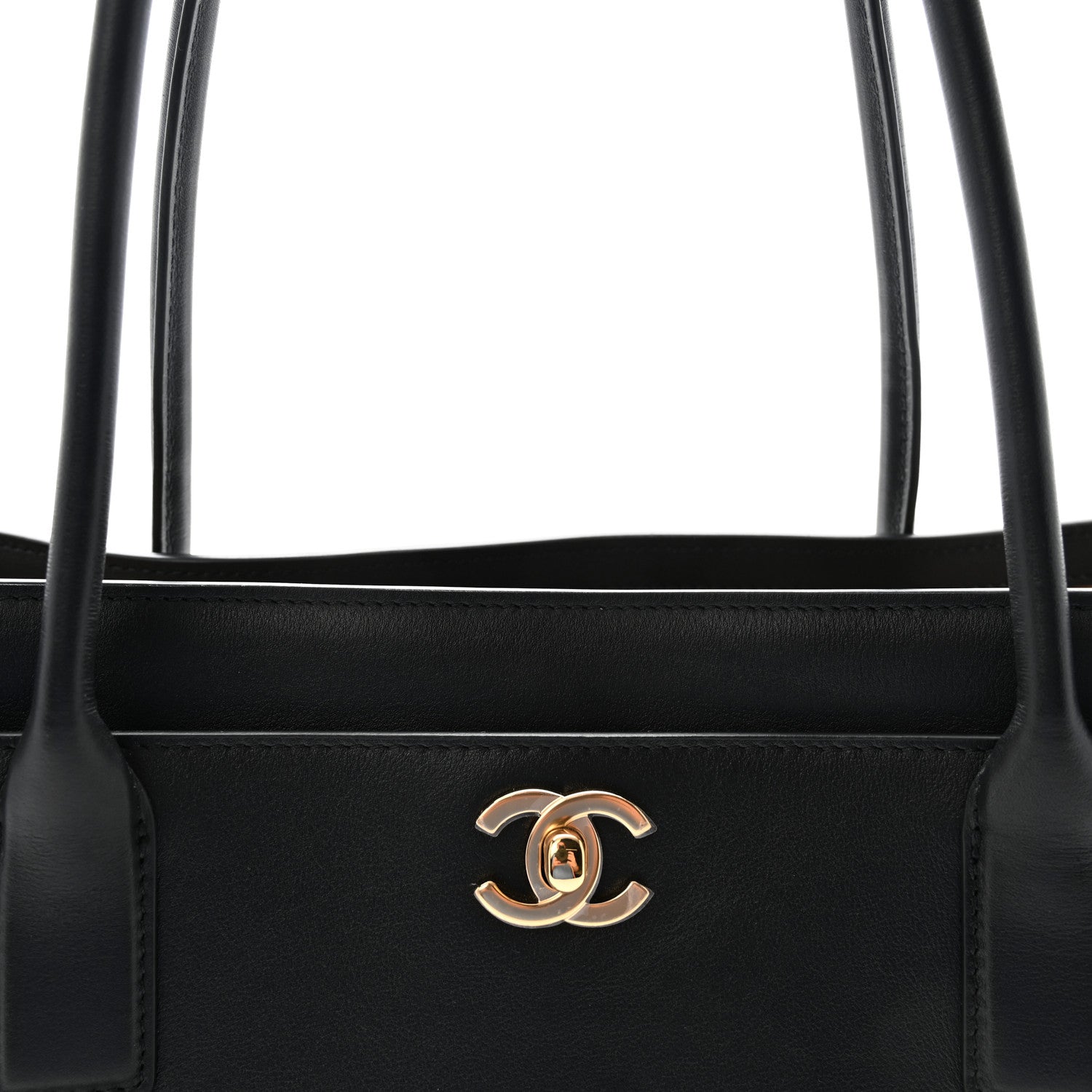 Chanel Calfskin Archetype Small Shopping Tote Black 8 of 10