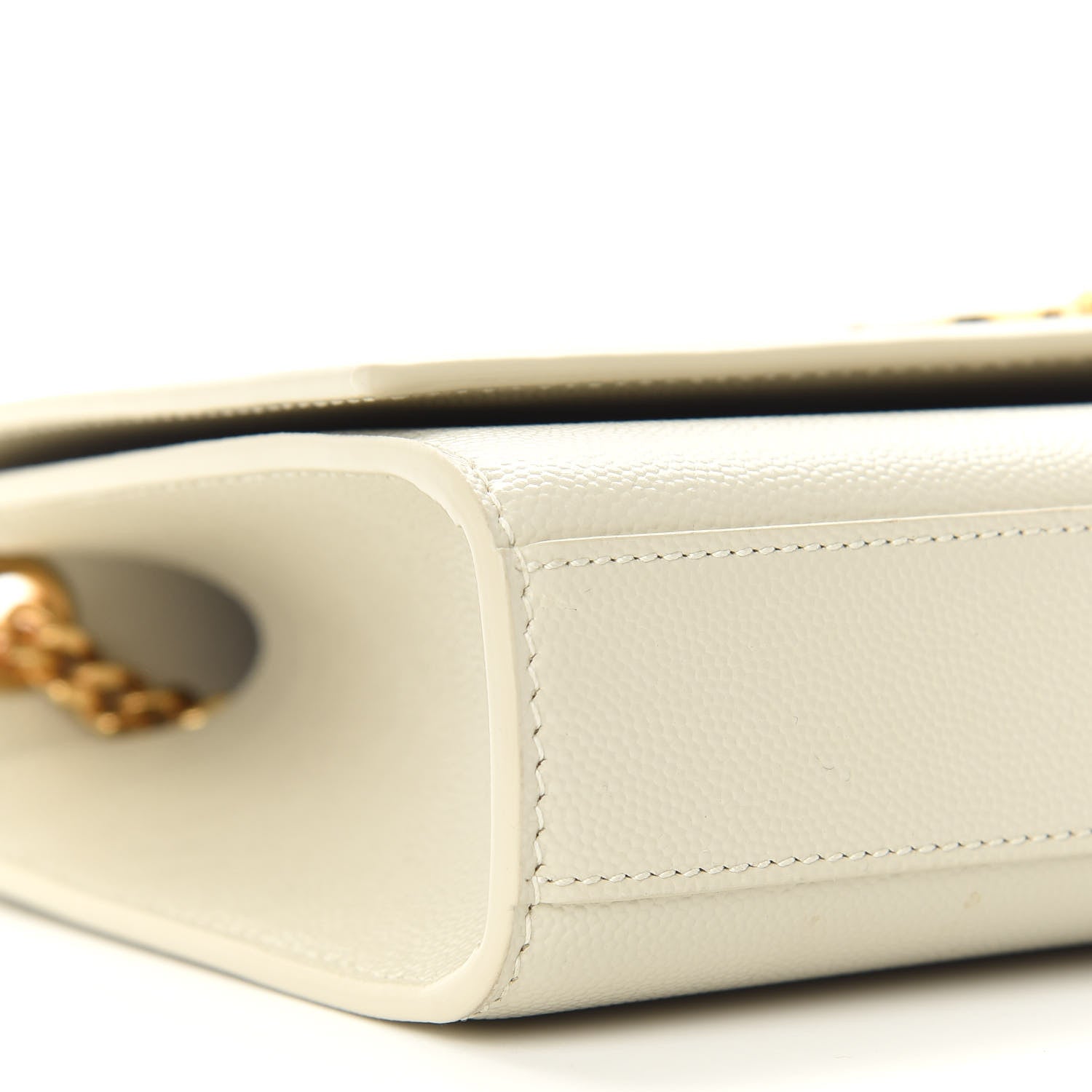 Saint Laurent Grain De Poudre Medium Classic Monogram Kate Satchel Crema Soft 7 of 8