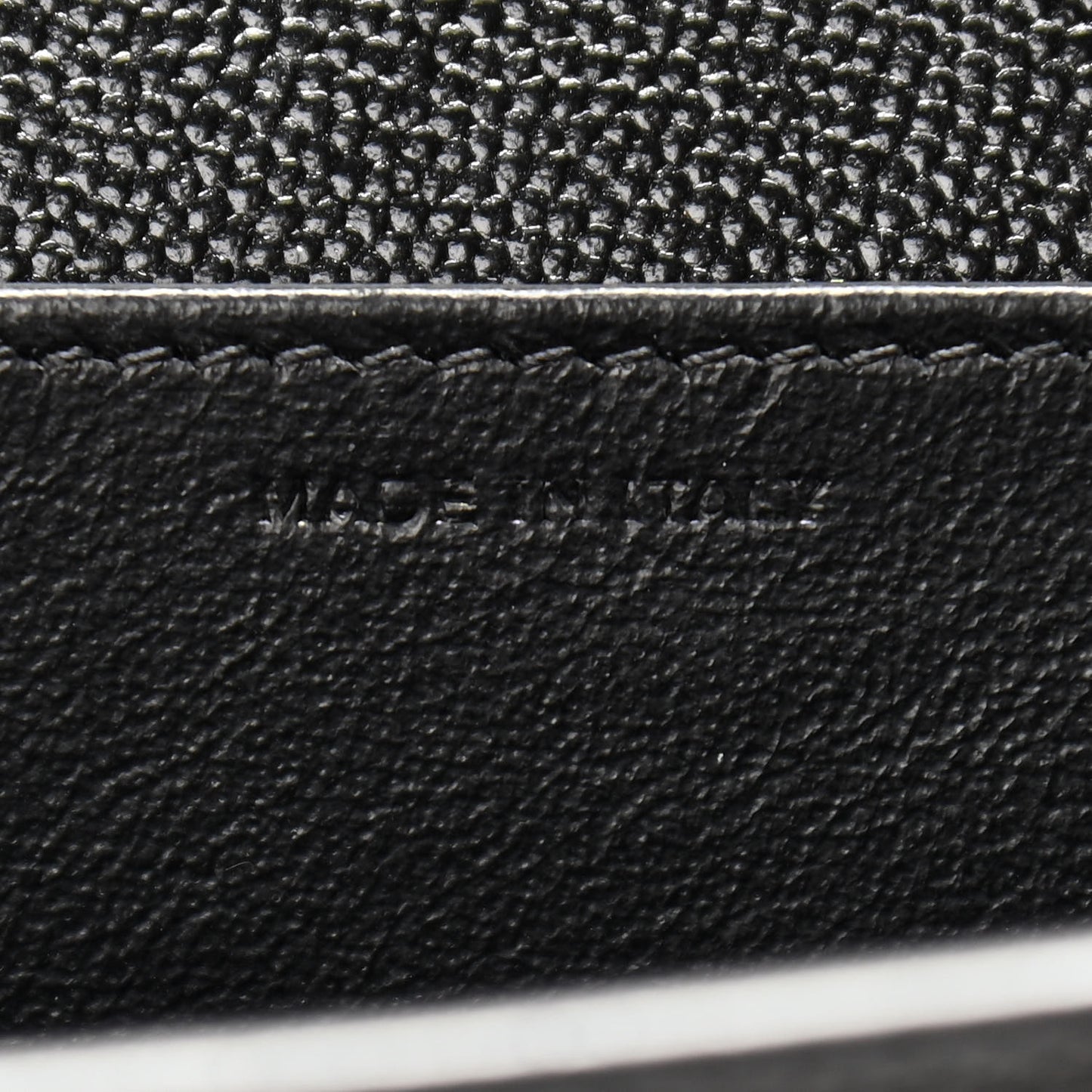 Grain De Poudre Uptown Chain Wallet Black