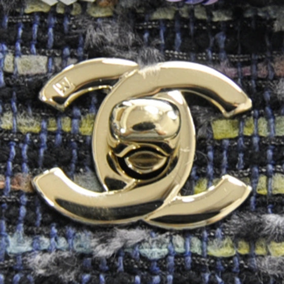 Chanel Tweed Sequins Small Flap 10 of 10