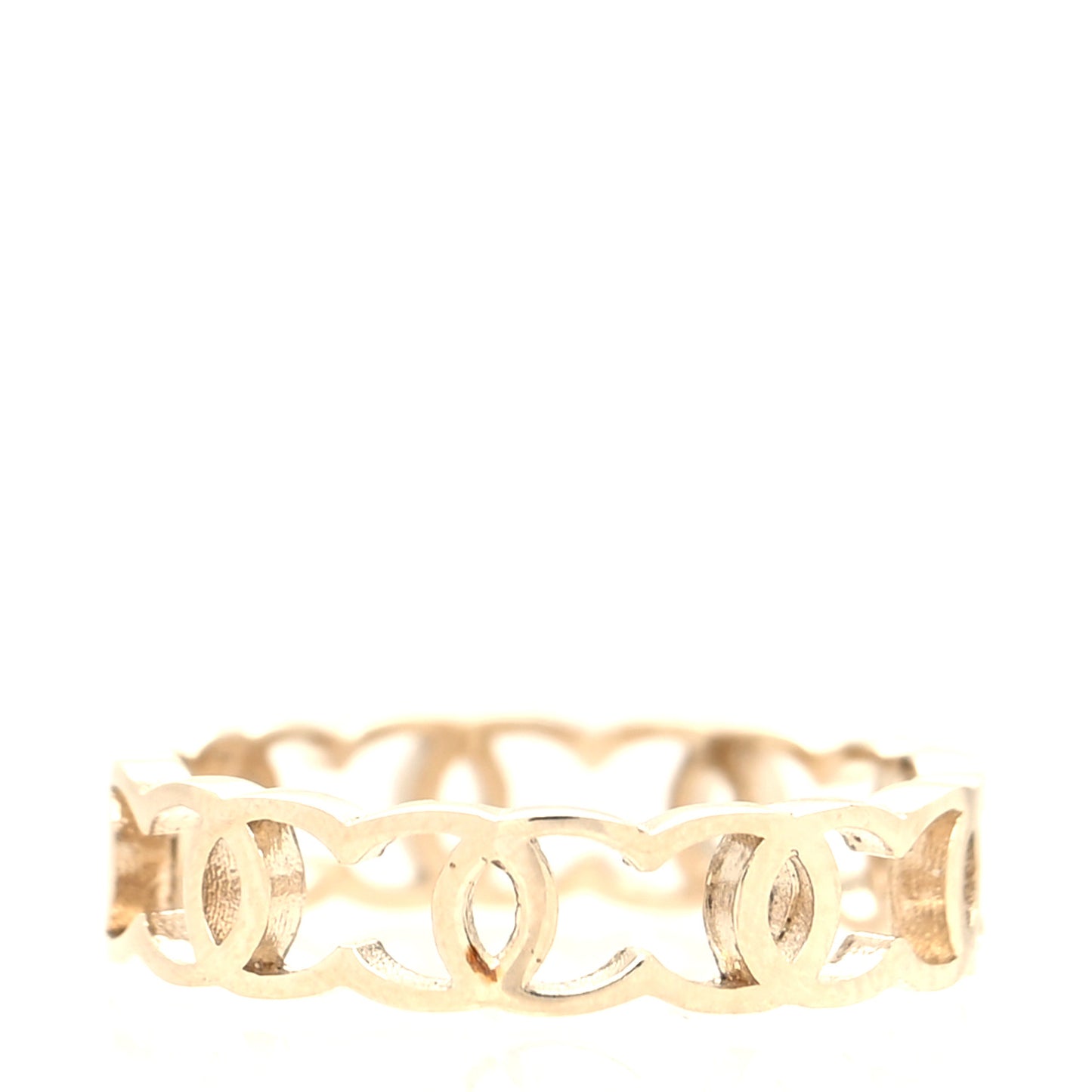 Metal CC Ring 6 52 Gold
