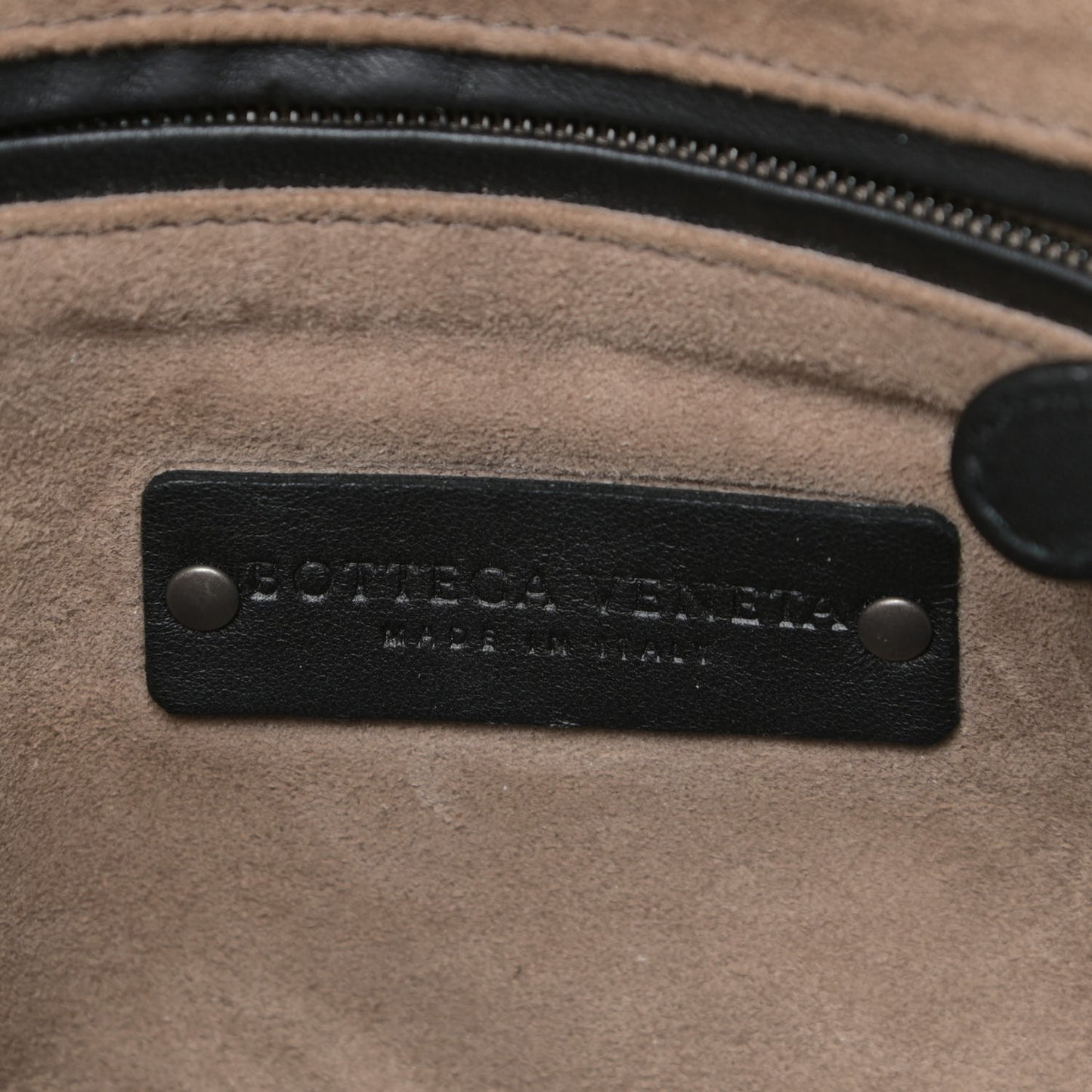 Nappa Intrecciato Nodini Bag Ebano