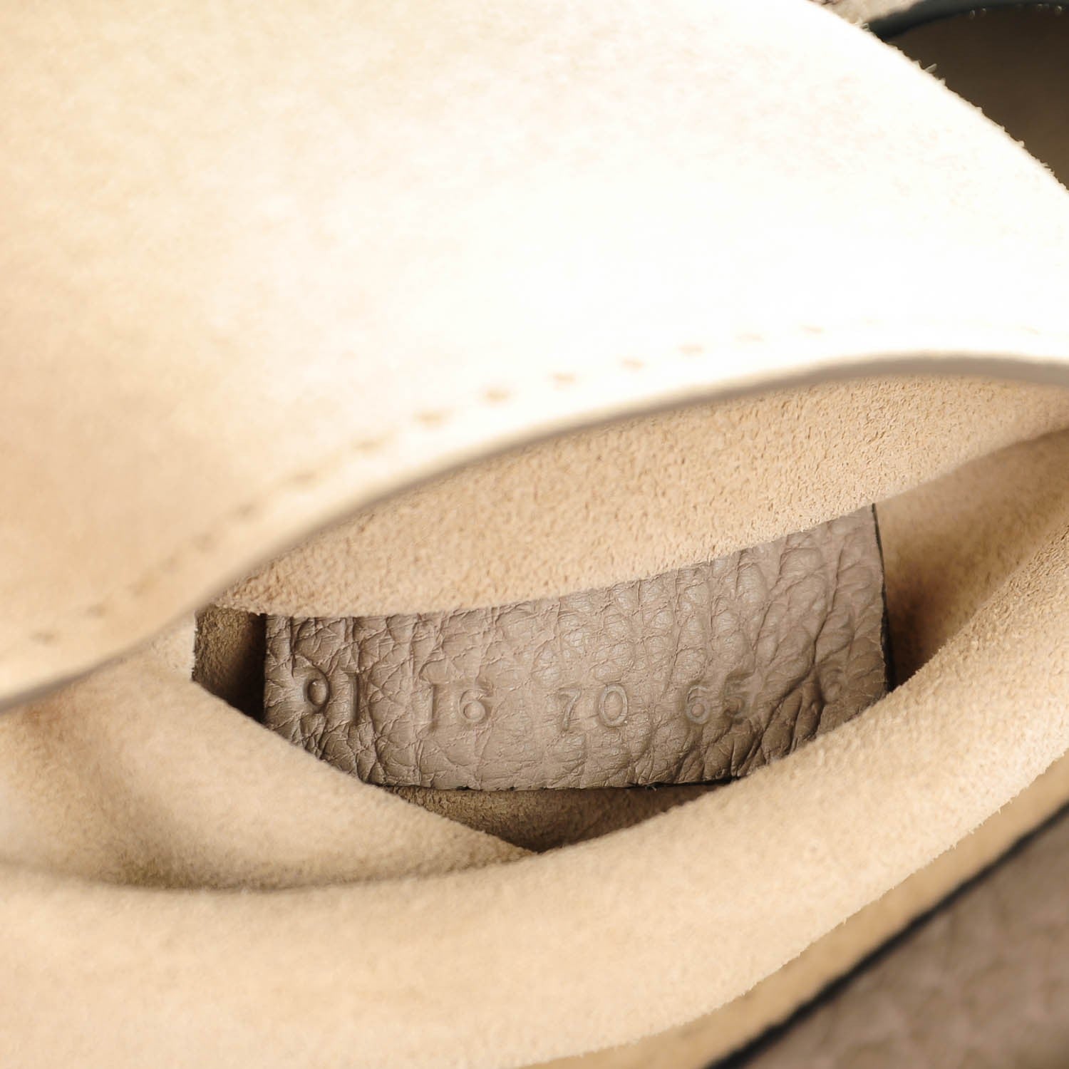 Chloe Grained Lambskin Mini Drew Shoulder Bag Motty Grey 7 of 8