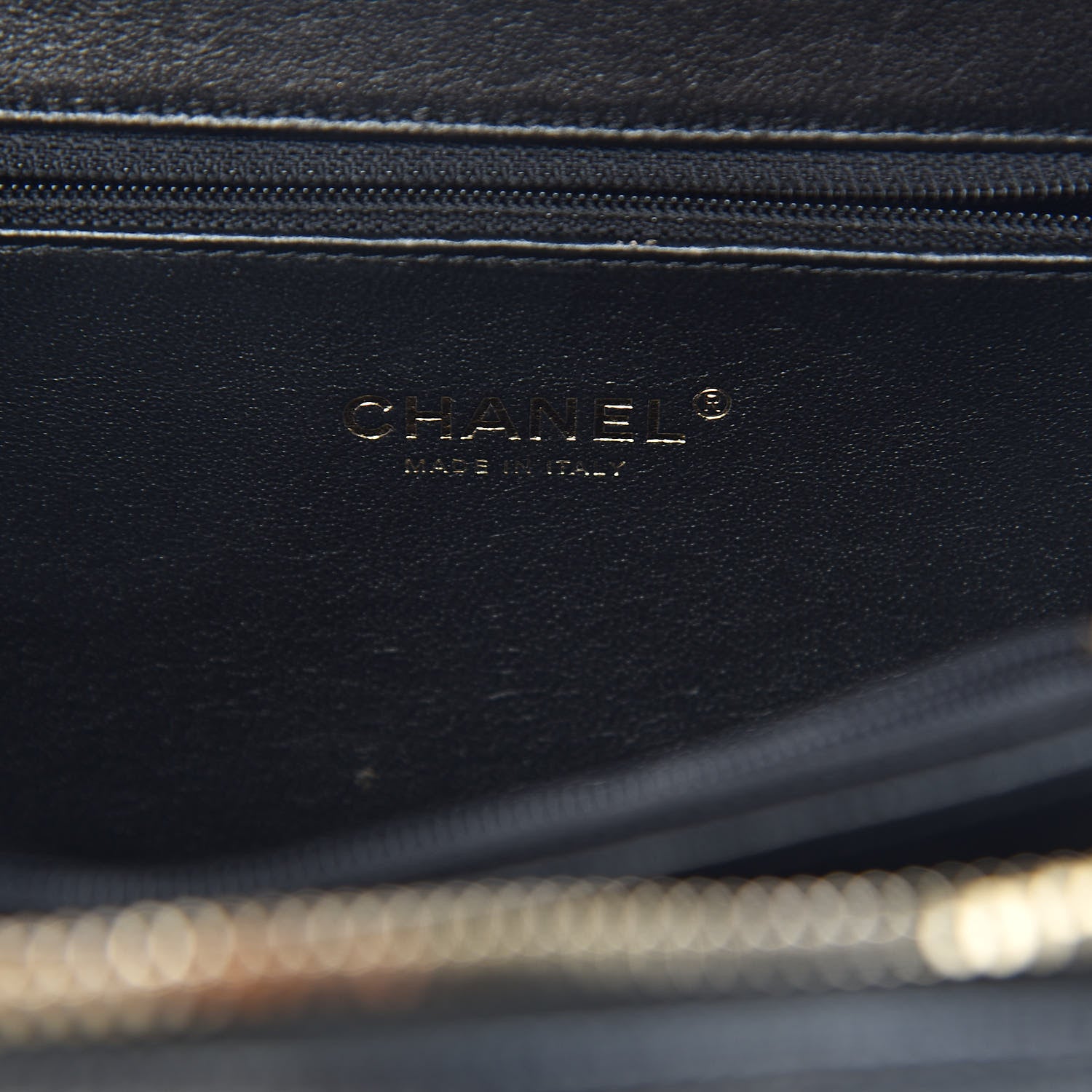 Chanel Caviar Quilted Medium CC Filigree Vanity Case Black 6 of 10