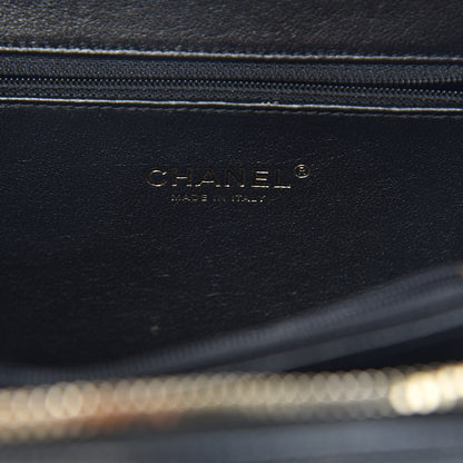 Chanel Caviar Quilted Medium CC Filigree Vanity Case Black 6 of 10