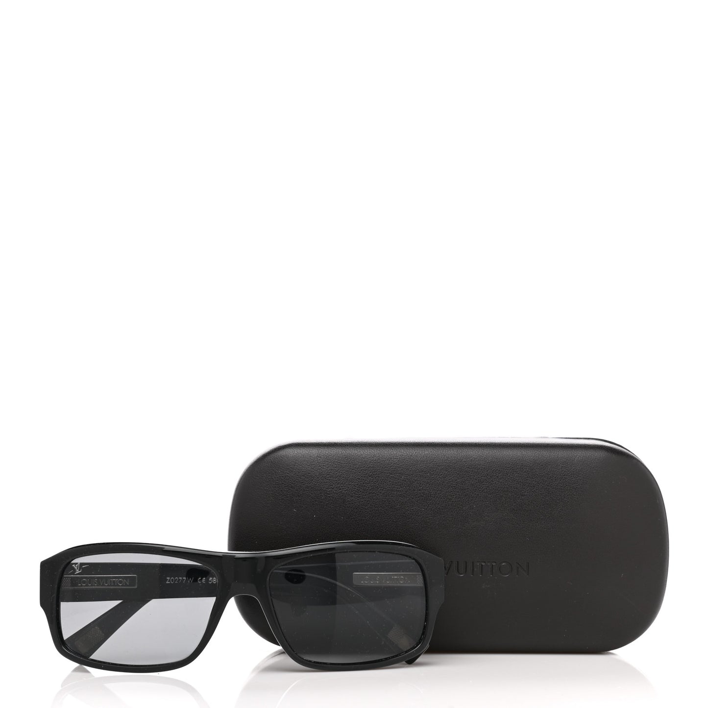 Acetate Damier Sunglasses Z0277W Black