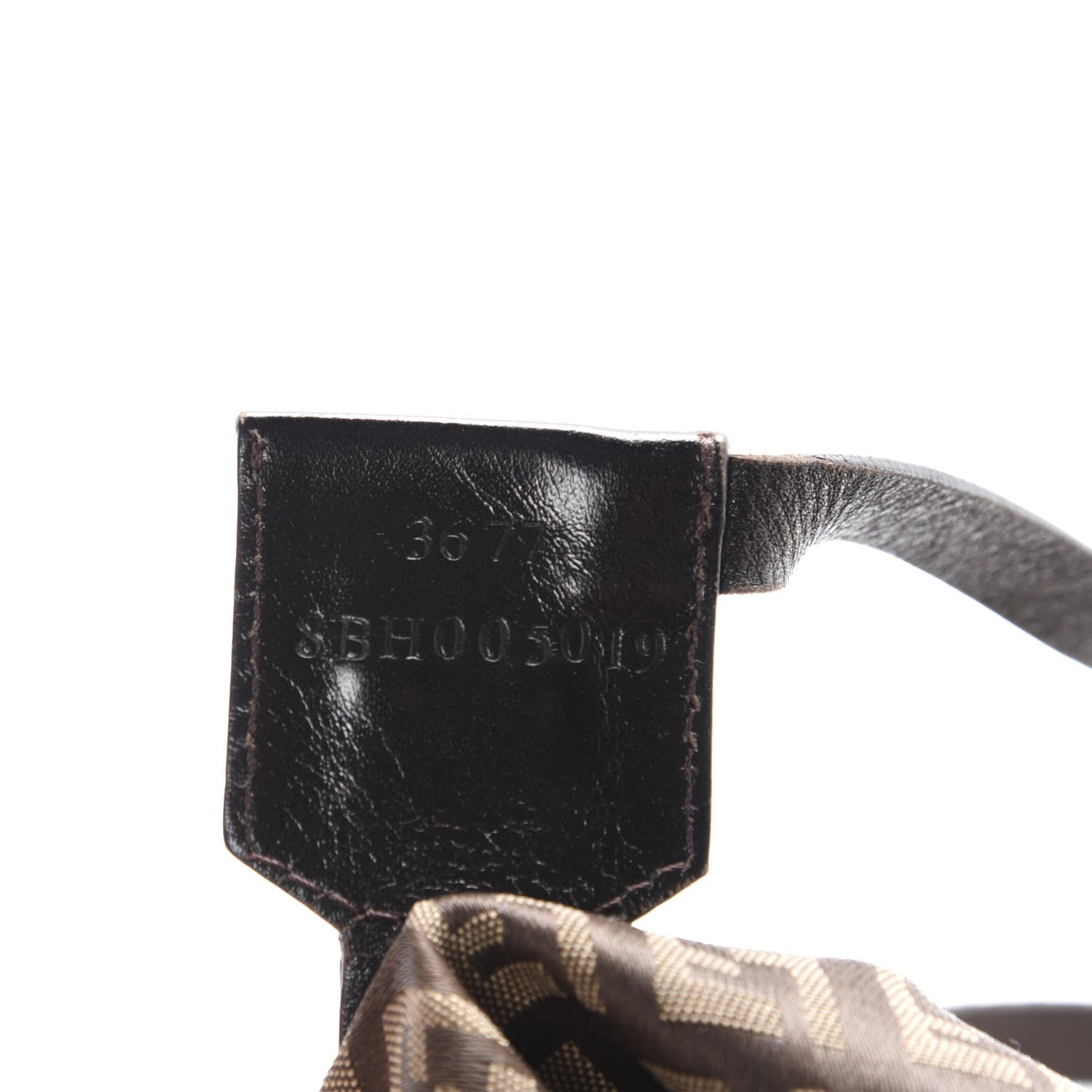 Fendi Zucchino Tote Brown 12 of 13