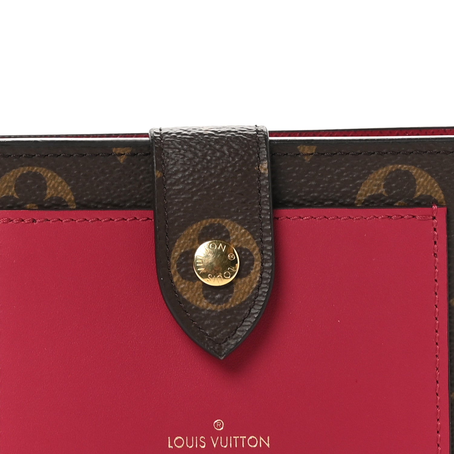 Louis Vuitton Monogram Juliette Wallet Fuchsia 9 of 10