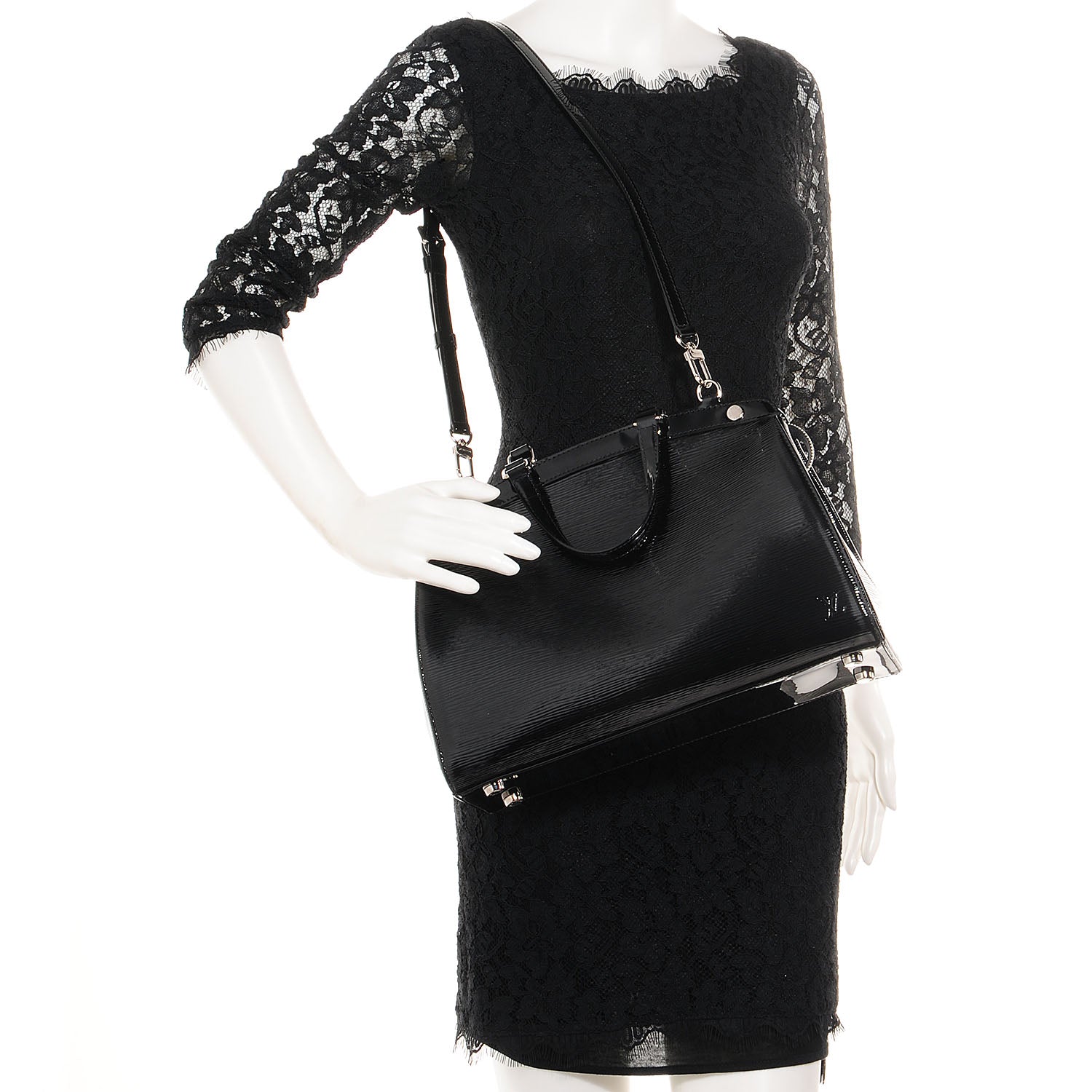 Louis Vuitton Electric Epi Brea MM Black 2 of 8