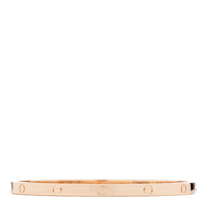 Cartier 18K Pink Gold Small LOVE Bracelet 16 1 of 5