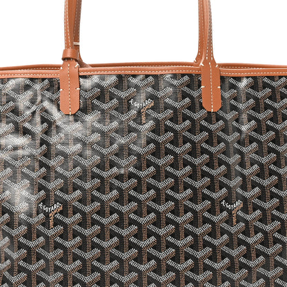Goyard Goyardine Saint Louis PM Black Gold 9 of 11