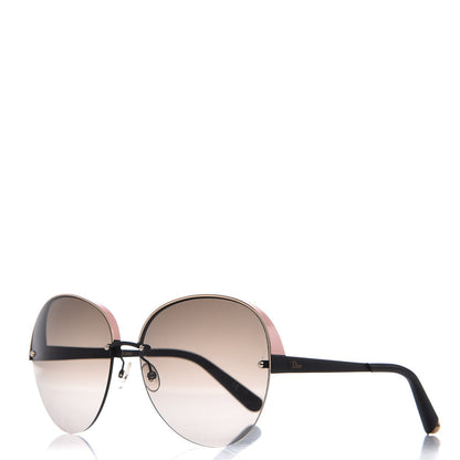 Christian Dior Diorsuperbe 003HA Oval Sunglasses Black 1 of 8