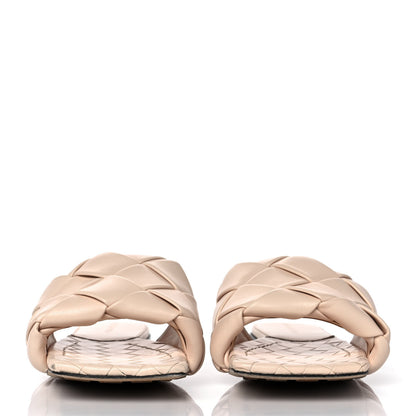 Bottega Veneta Nappa Maxi Intrecciato Lido Flat Sandals 40 Bandage 2 of 8