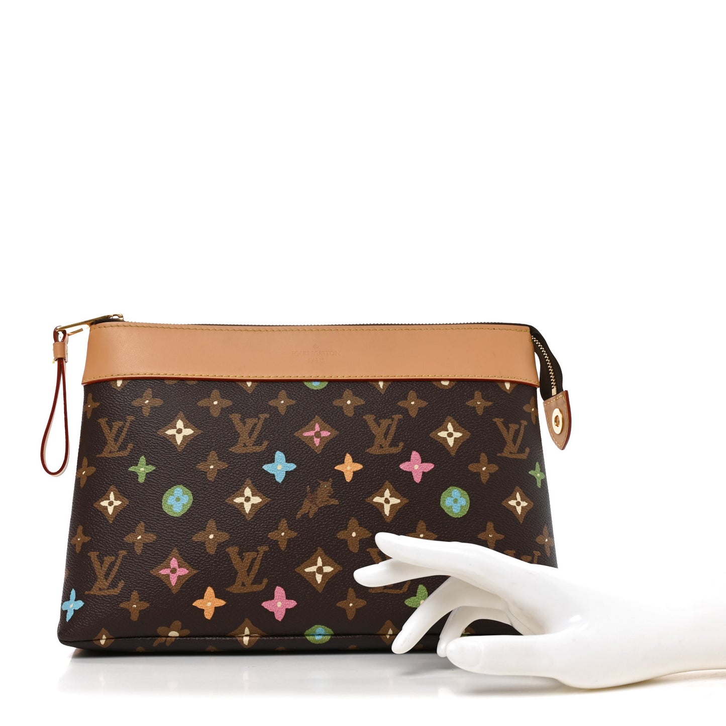 X TYLER THE CREATOR Monogram Craggy Pochette Voyage Souple Chocolate