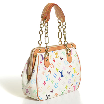 Louis Vuitton Monogram Multicolor Gracie MM White 3 of 7