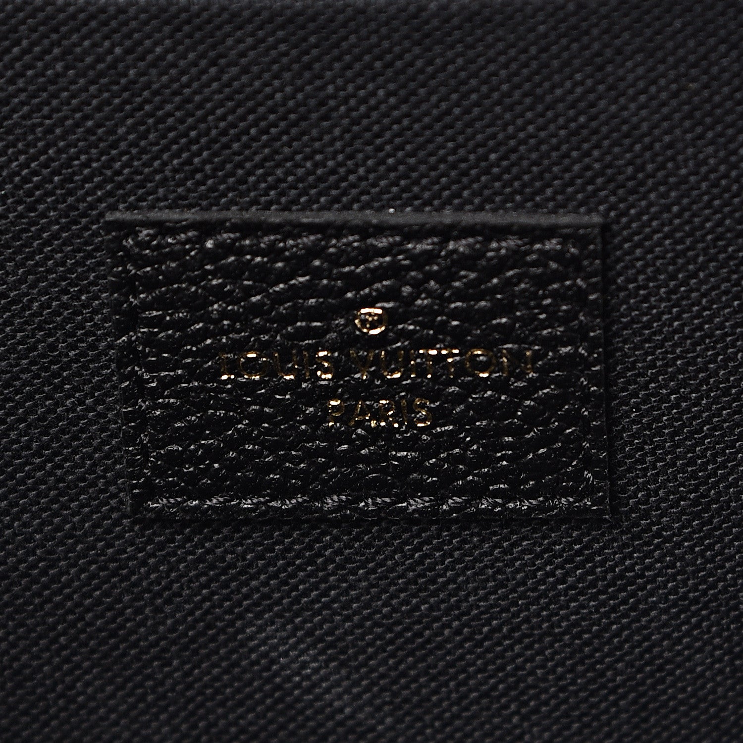 Louis Vuitton Empreinte Pochette Felicie Chain Wallet Black 6 of 14