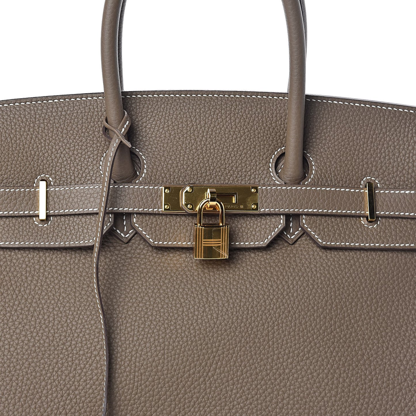 Taurillon Clemence Birkin 35 Etoupe