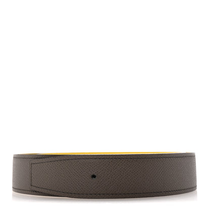 Hermes Epsom 32mm Belt Strap 75 30 Etain Jaune De Naples 1 of 6