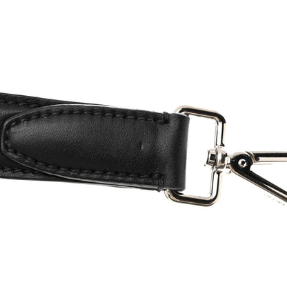 Prada Soft Calf Side Zip Hobo Black 14 of 15