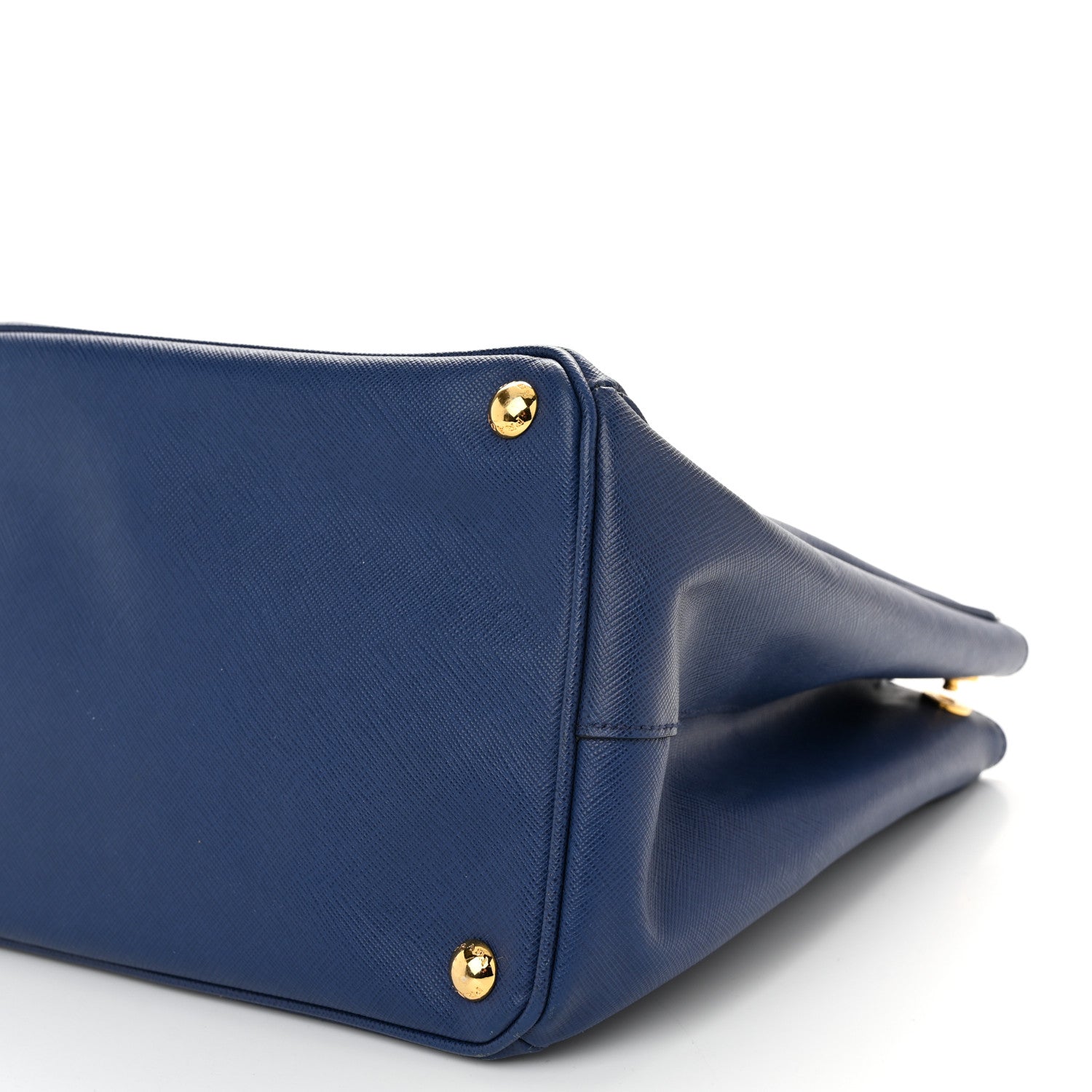 Prada Saffiano Lux Large Galleria Double Zip Tote Bluette 10 of 10
