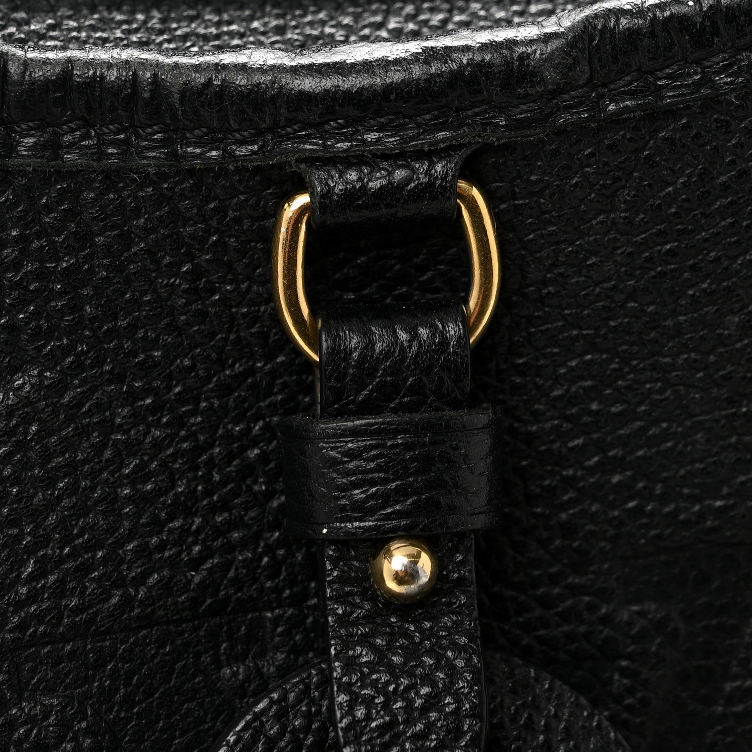Louis Vuitton Empreinte Monogram Giant Carryall MM Black 14 of 15