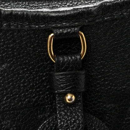 Louis Vuitton Empreinte Monogram Giant Carryall MM Black 14 of 15