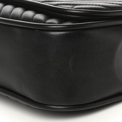 Chanel Lambskin Reverse Chevron Quilted Round Top Handle Flap Black 10 of 18