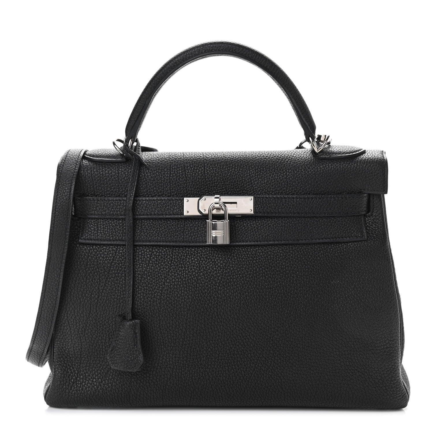 Hermes Togo Kelly Retourne 32 Black 1 of 21