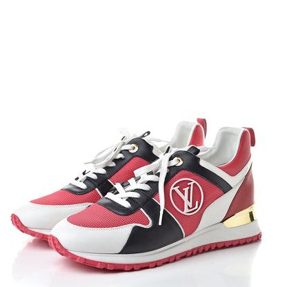 Louis Vuitton Calfskin Run Away Sneakers 40 Framboise 3 of 8