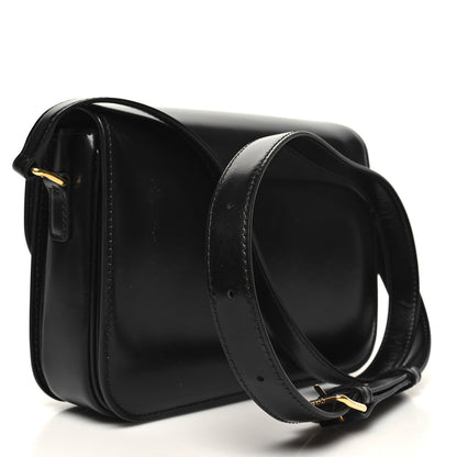 Celine Shiny Calfskin Medium Triomphe Black 3 of 12