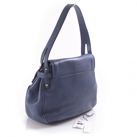 Marc Jacobs Leather Kirsten Petrol Blue 3 of 10