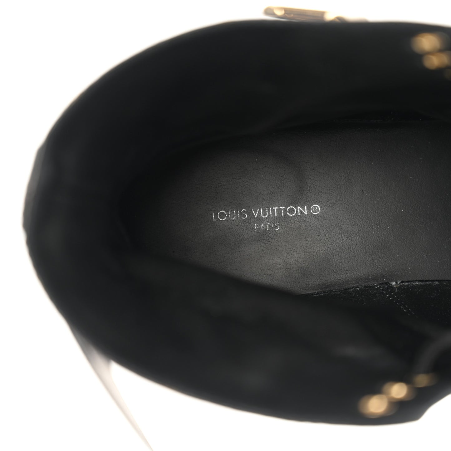 Calfskin Monogram Wonderland Flat Ranger Boots 39.5 Black
