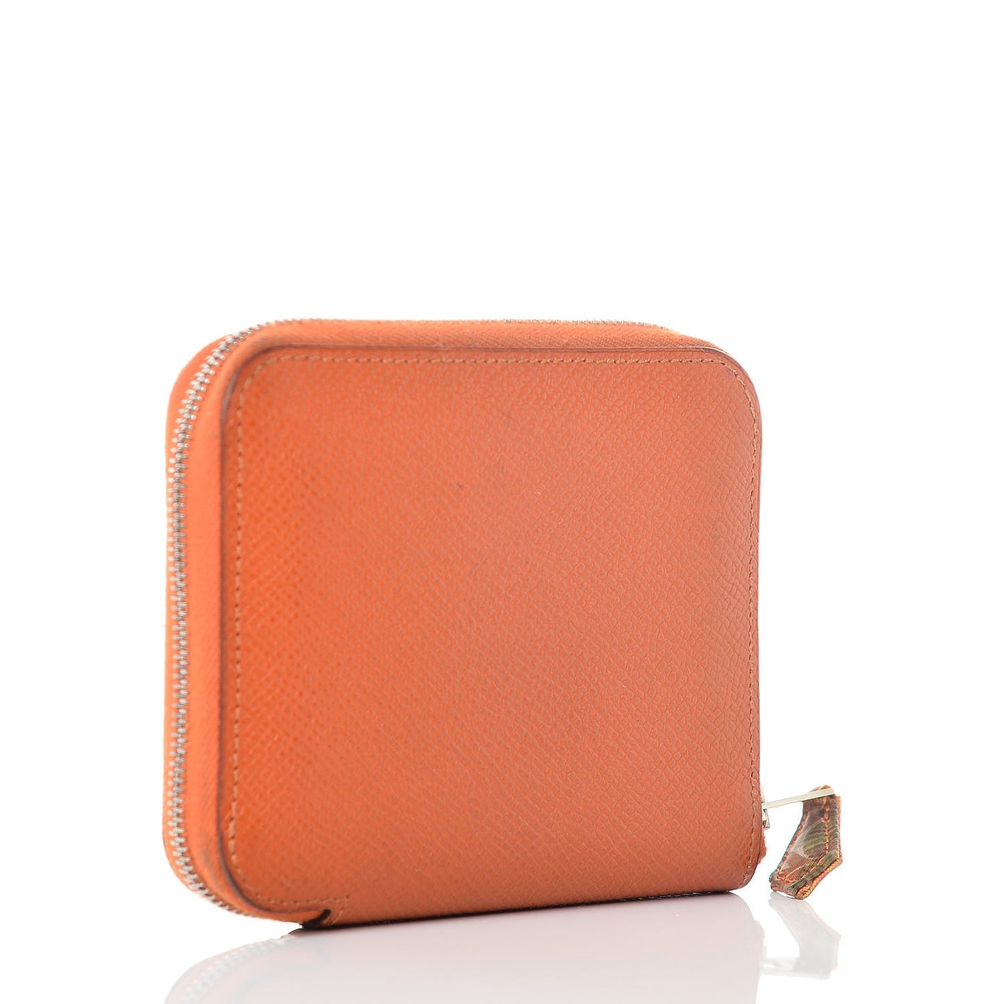 Epsom Silk'in Compact Wallet Orange